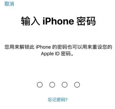 丰顺苹果15维修网点分享iPhone 15六位密码怎么改四位 