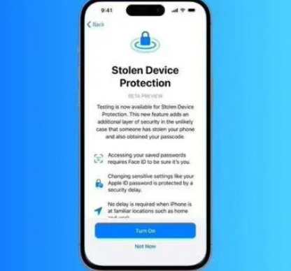 丰顺苹果授权维修店分享被盗设备保护功能开启方法 