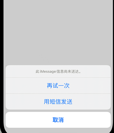 丰顺apple维修iPhone上无法正常发送iMessage信息