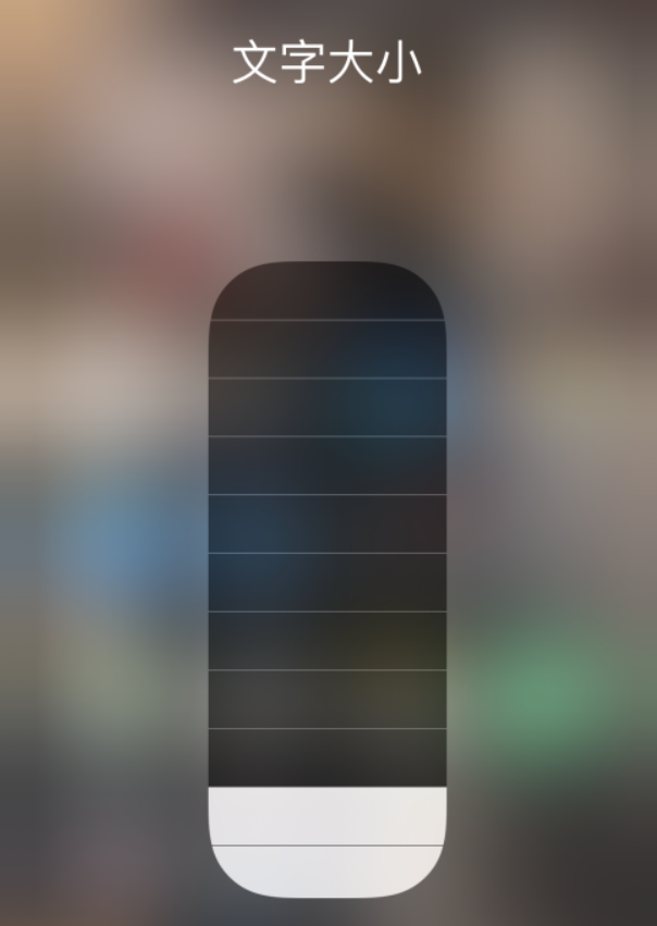 丰顺苹果手机维修分享小技巧：在 iPhone 控制中心快速调节字体大小 