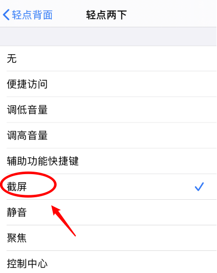 丰顺苹果手机维修分享iPhone12如何启用双击截屏 